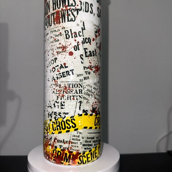 True Crime 20oz Tumbler - Picture 2 of 3